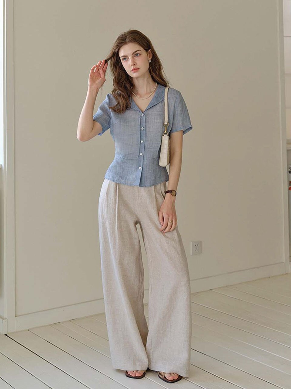 SR_Fermented washed blouse