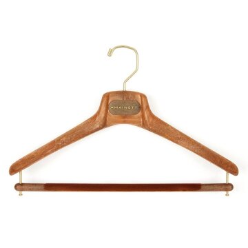 메이네티 사토리얼 상하의 옷걸이 SAR40 1P (WOOD)