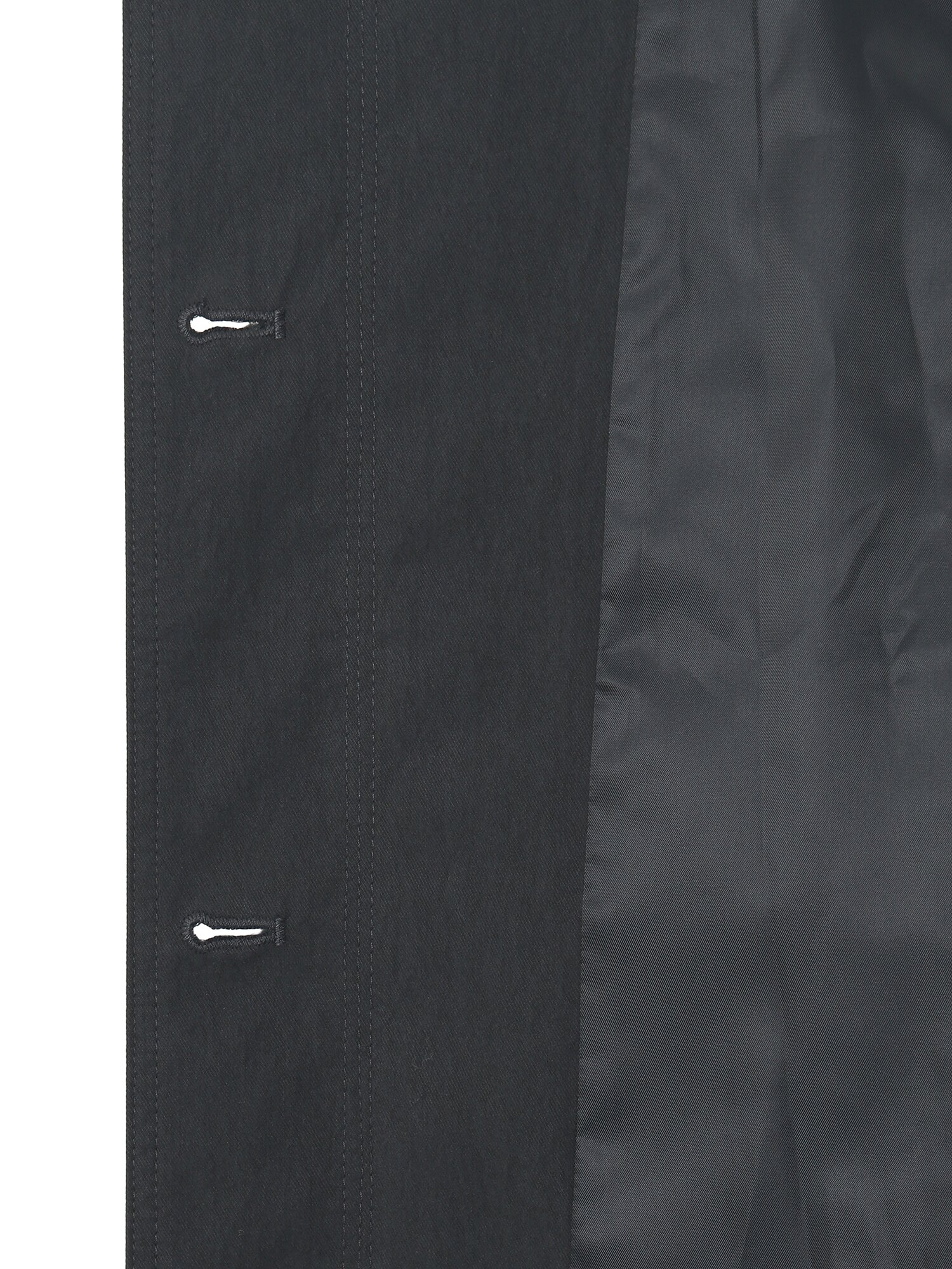 싱글 칼라 래글런 트렌치 코트 (NAVY)