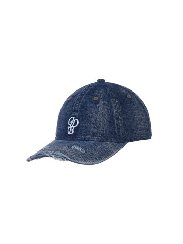 GRUNGE WASHING BALLCAP [NAVY]