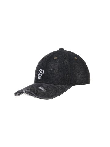 GRUNGE WASHING BALLCAP [BLACK]