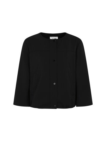 스트링 7부 라운드넥 재킷 
