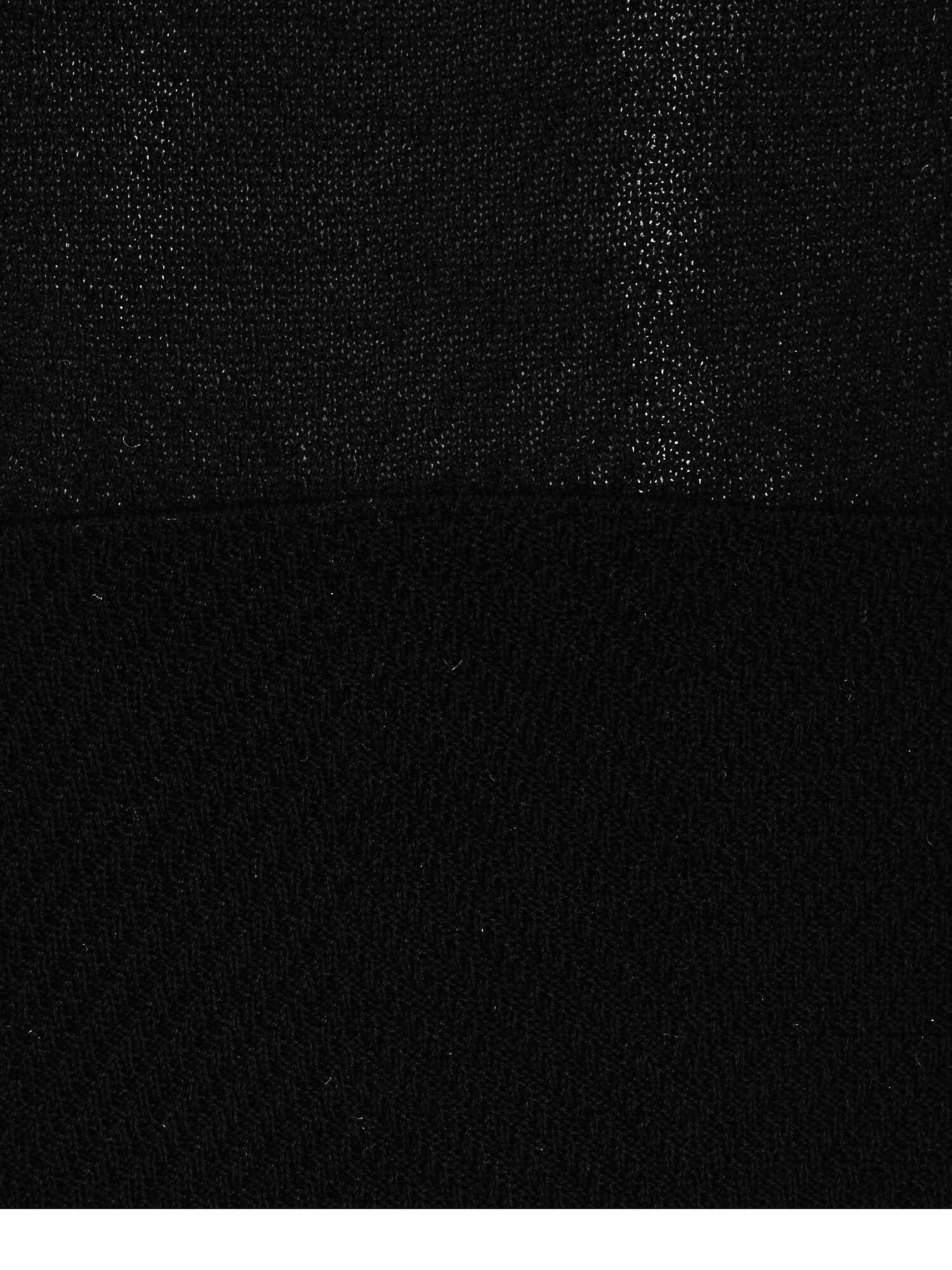 사선 골지 라운드넥 풀오버 니트 (BLACK)