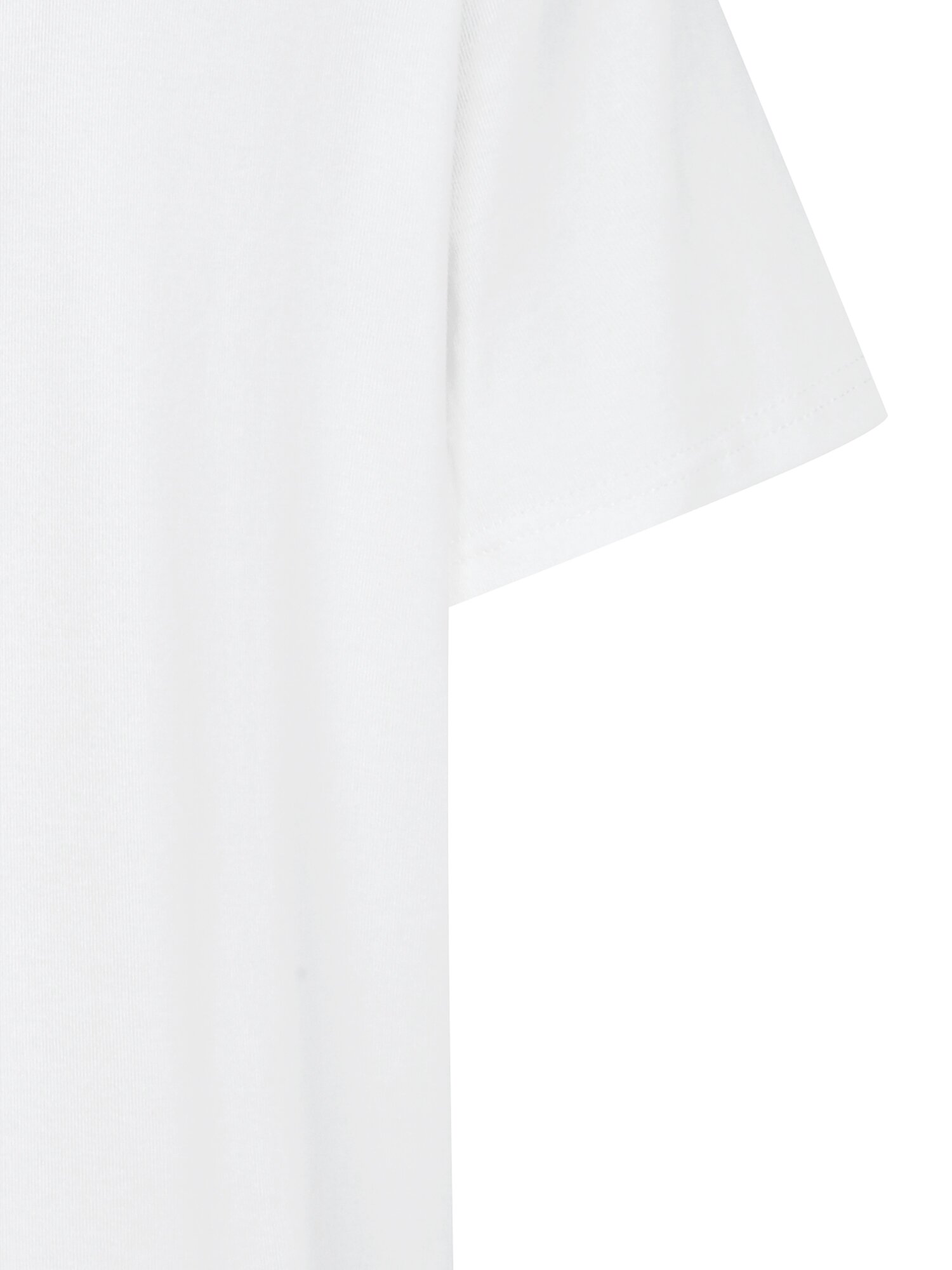 스판 레터링 자수 티셔츠 (WHITE)