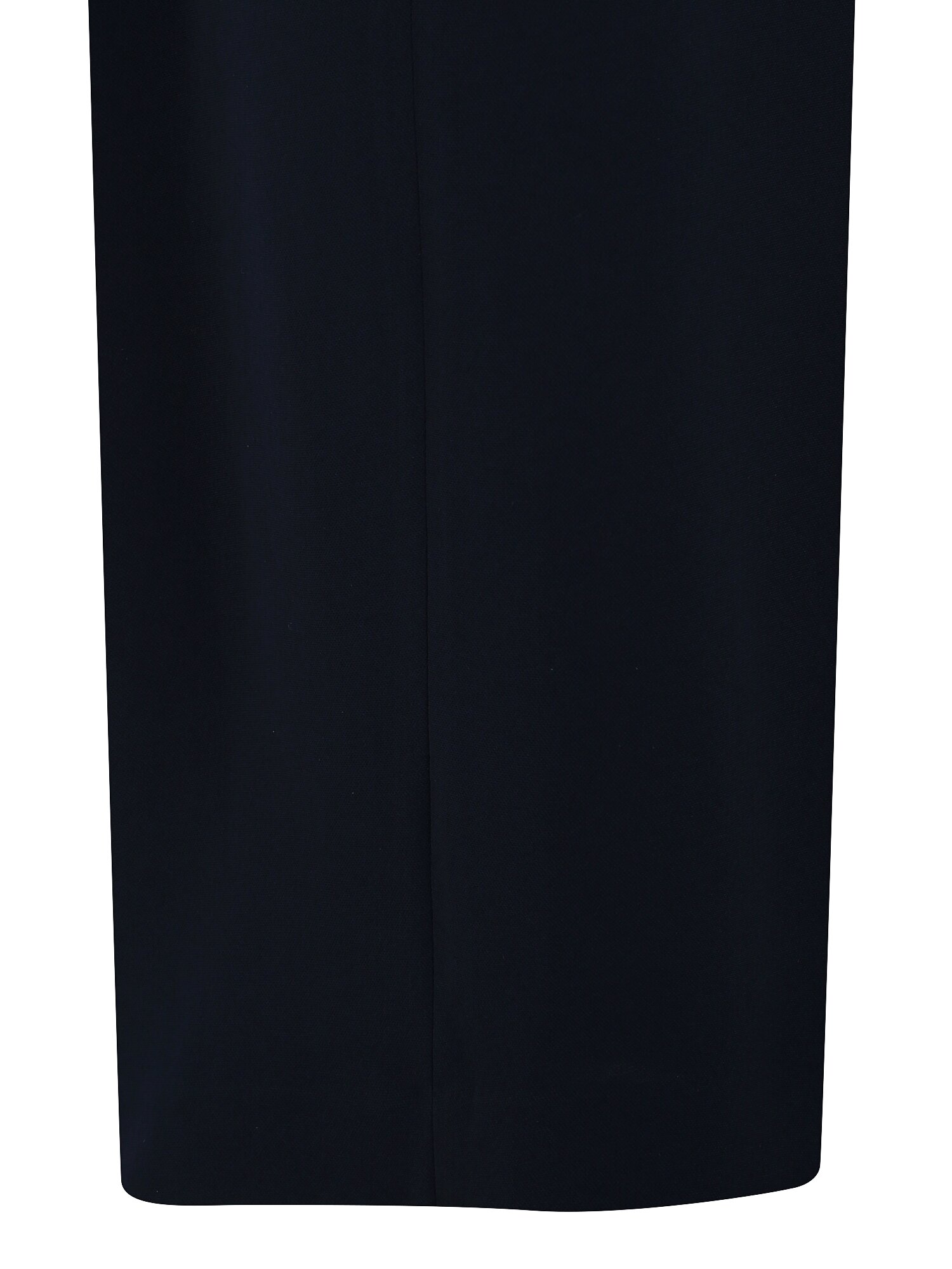 벨티드 투턱 백 밴딩 와이드 팬츠 (NAVY)