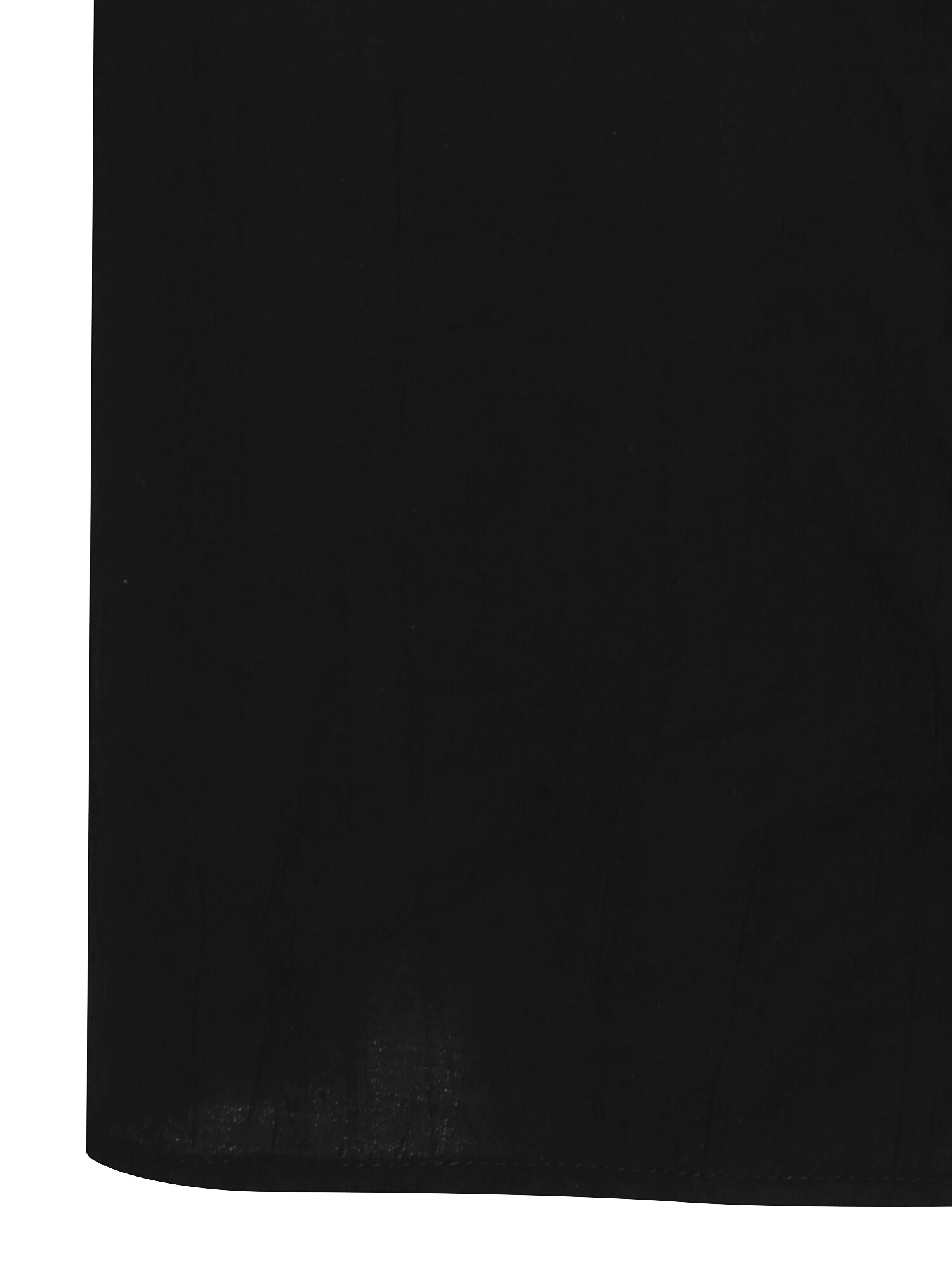 링클 백 리본 카울넥 블라우스 (BLACK)