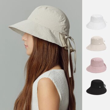 슬러브 변형절개 버킷햇 아로센 (4 colors)