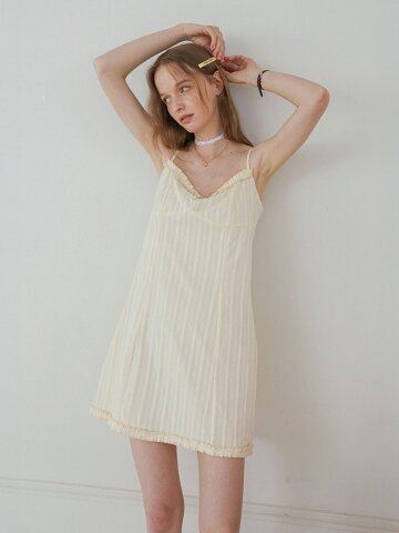 DD_Pastel stripe camisole dress_2color