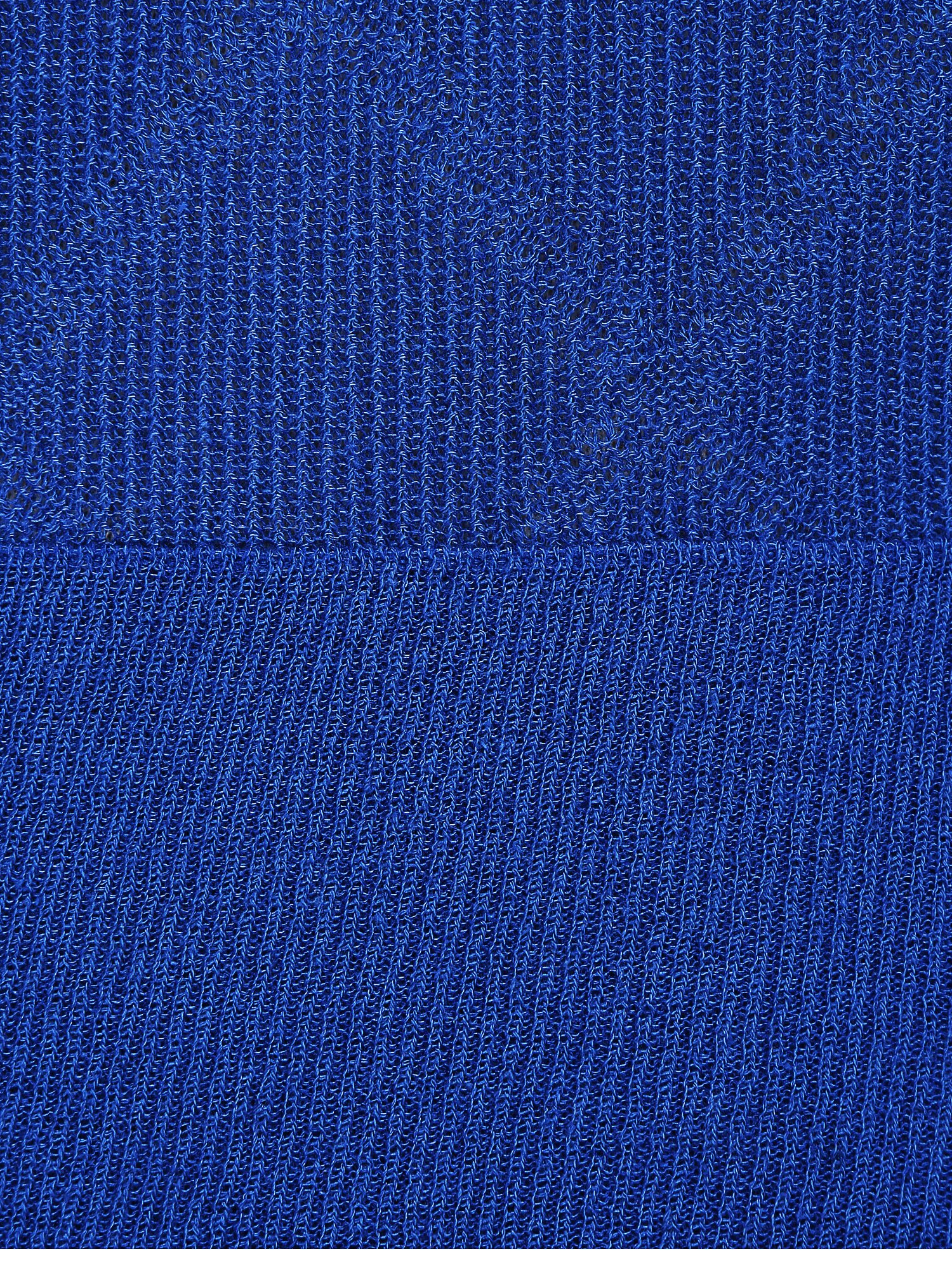 린넨 아가일 브이넥 풀오버 니트 (BLUE)