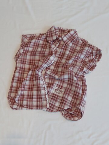 SUMMER PICNIC HALF SHIRT_RED