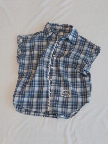 SUMMER PICNIC HALF SHIRT_NAVY