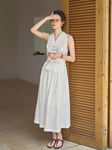 SR_Cross-strap white dress