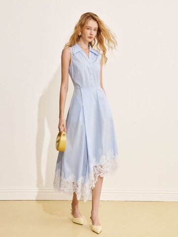 YY_Sleeveless shirt dress