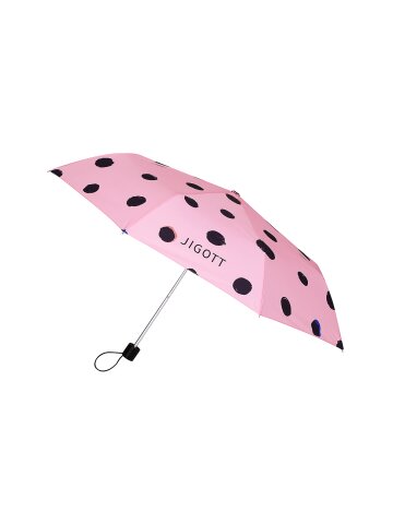 도트 로고 3단 양우산 (PINK)
