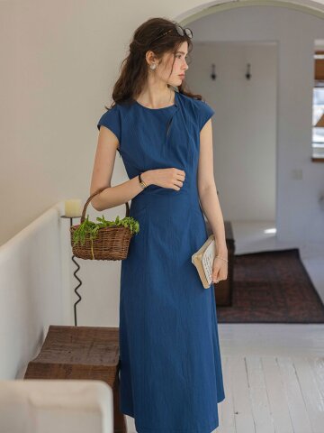 DA_Skin asymmetrical dress_2color