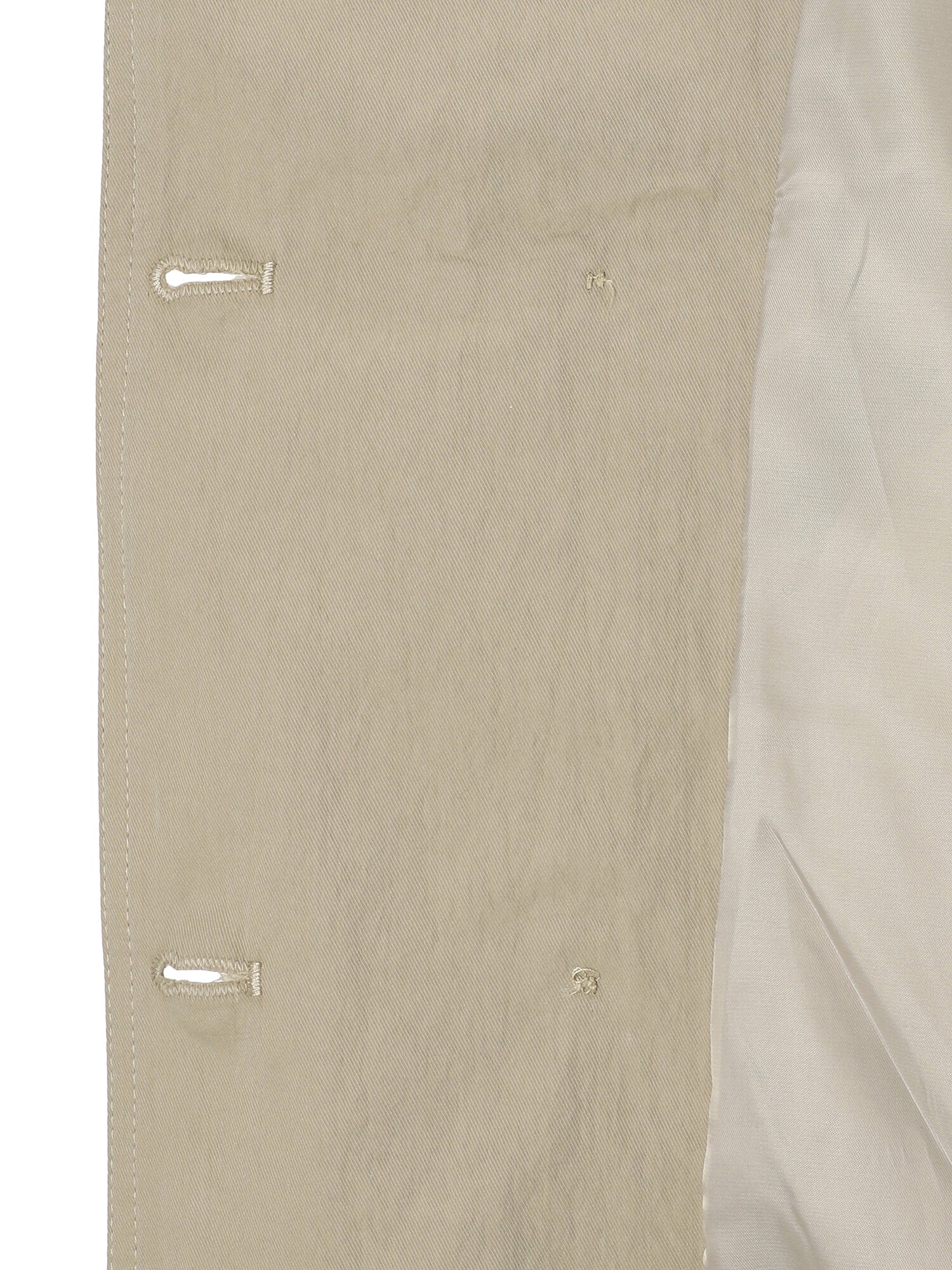 밴딩 싱글 칼라 숏 트렌치 코트 (BEIGE)