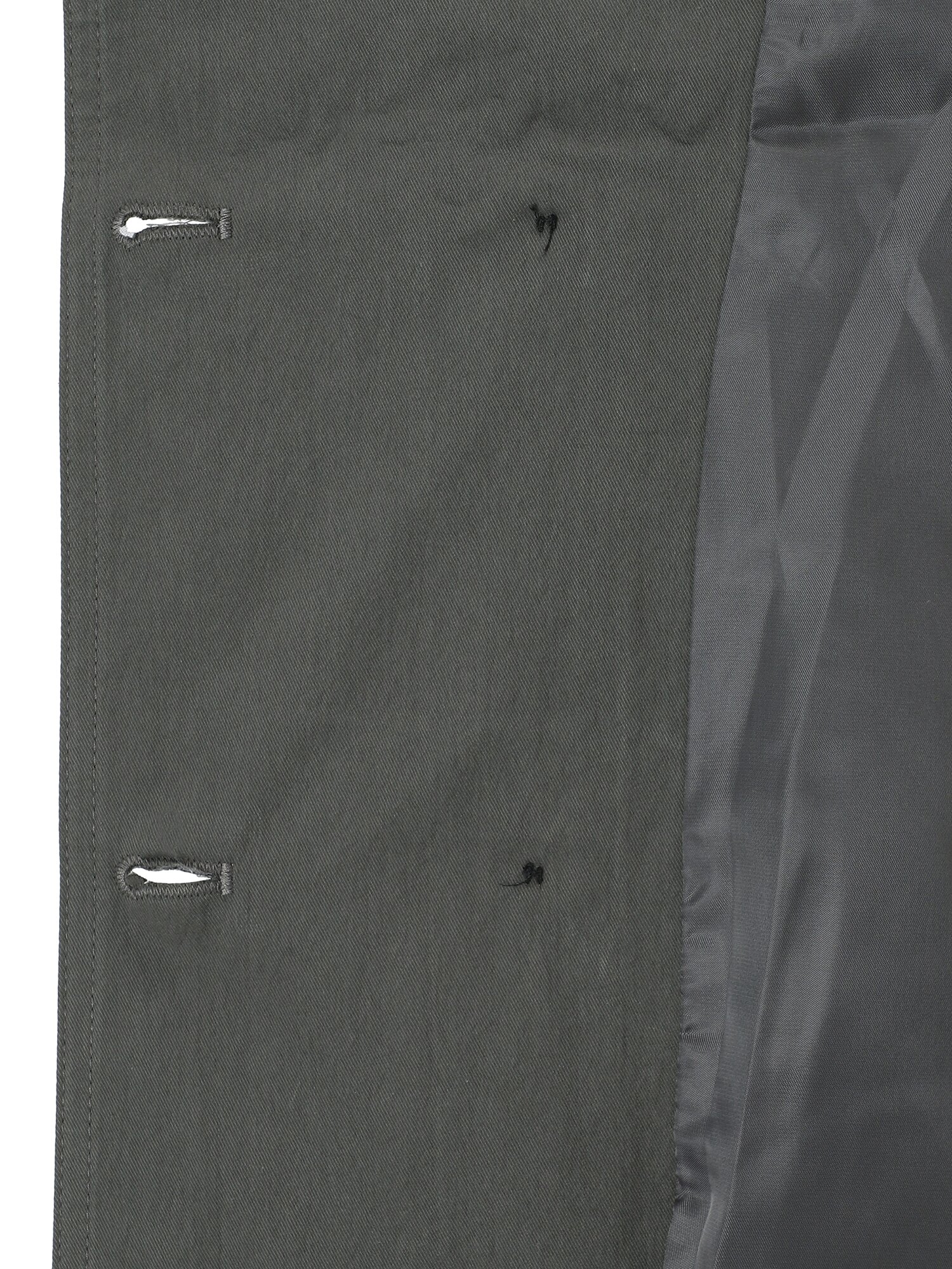 밴딩 싱글 칼라 숏 트렌치 코트 (DARK GREY)