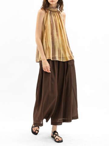 WD_Wide leg volume pants_2color