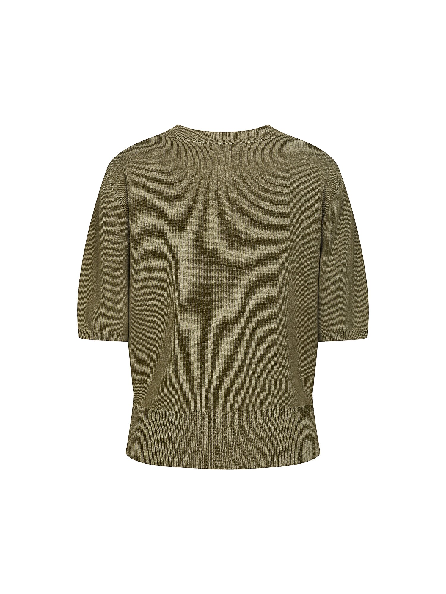 린넨 메탈 버튼 라운드넥 가디건 (KHAKI)