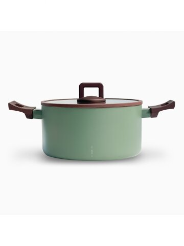 에지리 카라멜로 28cm 곰솥 양수 냄비