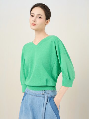 린넨 블렌드 투웨이 가디건 