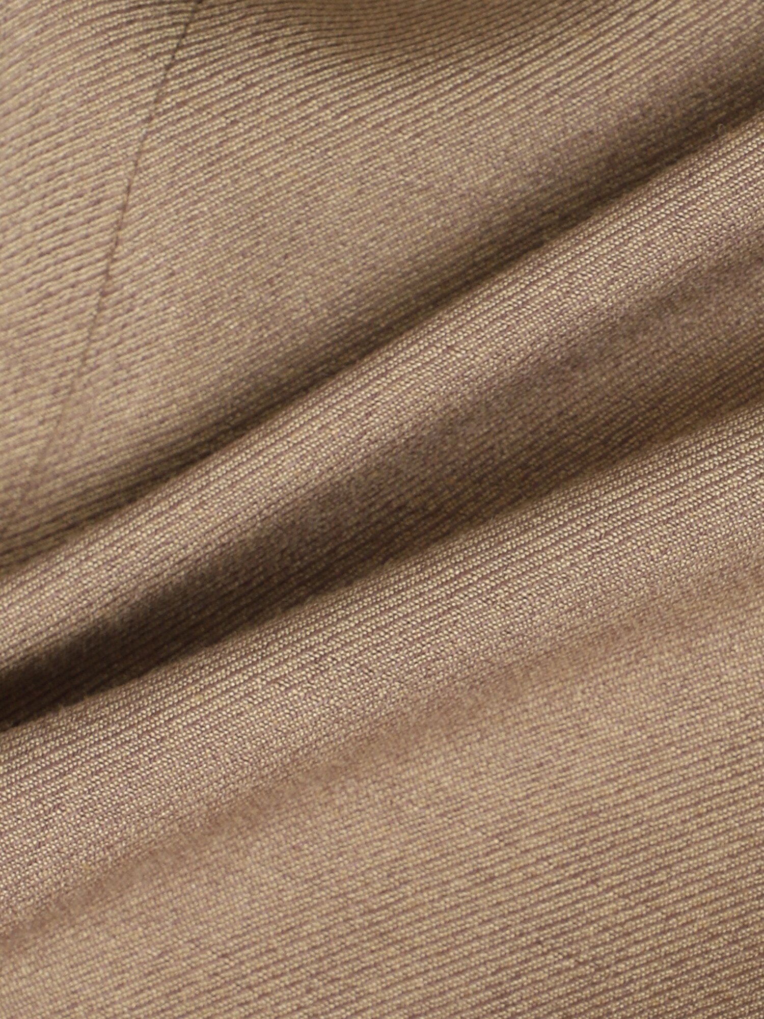 린넨 블렌드 7부 소매 테일러드 재킷 (BROWN)