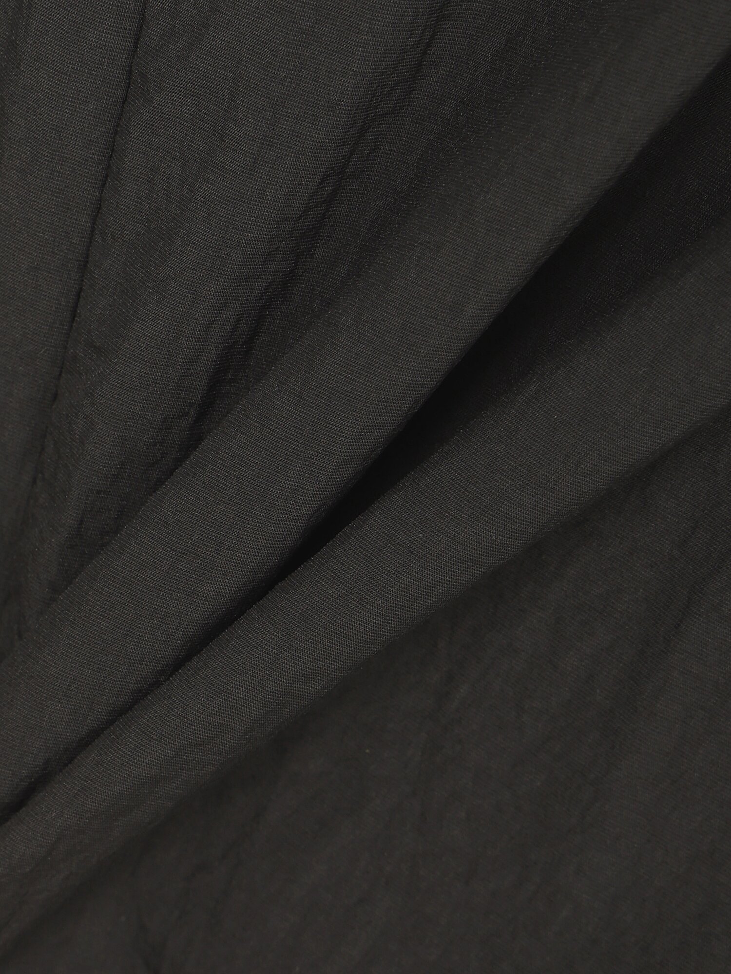 나일론 플리츠 벨티드 원피스 (DARK GREY)