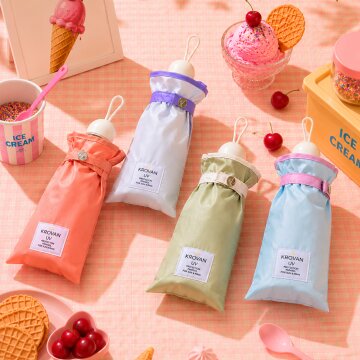크로반 투톤 암막 초경량 미니 우양산 KR44