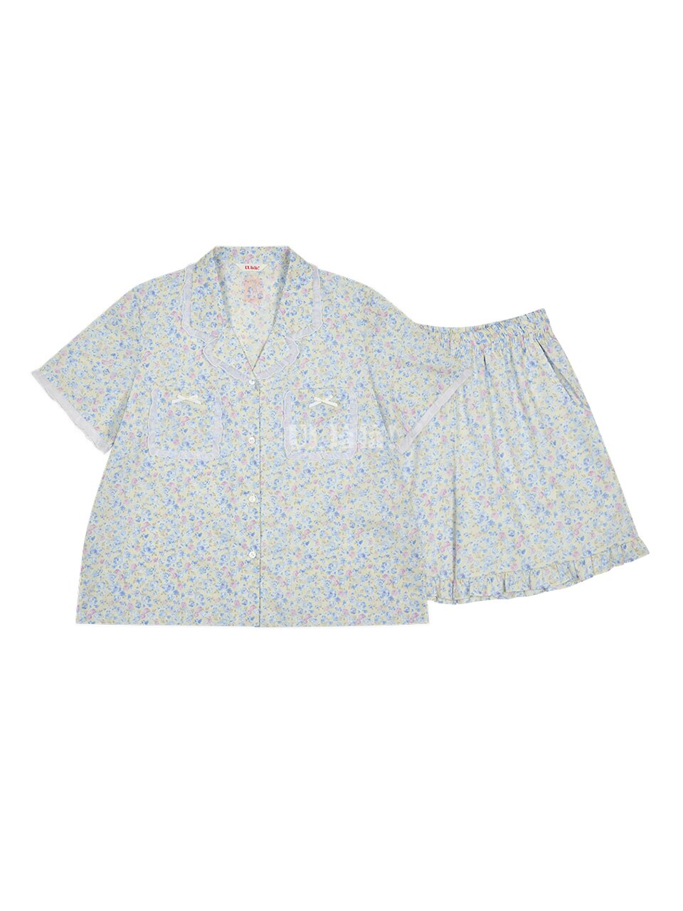 레이나 반팔 여성페어 크림 (40수)