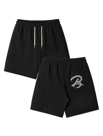 [MEN] 바켄 포켓 B로고 하프 밴딩 팬츠 BK2996 (3COLOR)