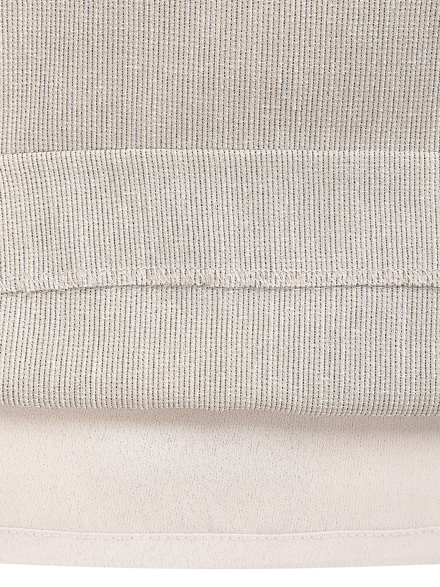 오픈 칼라 재킷 A라인 원피스 (MELANGE BEIGE)