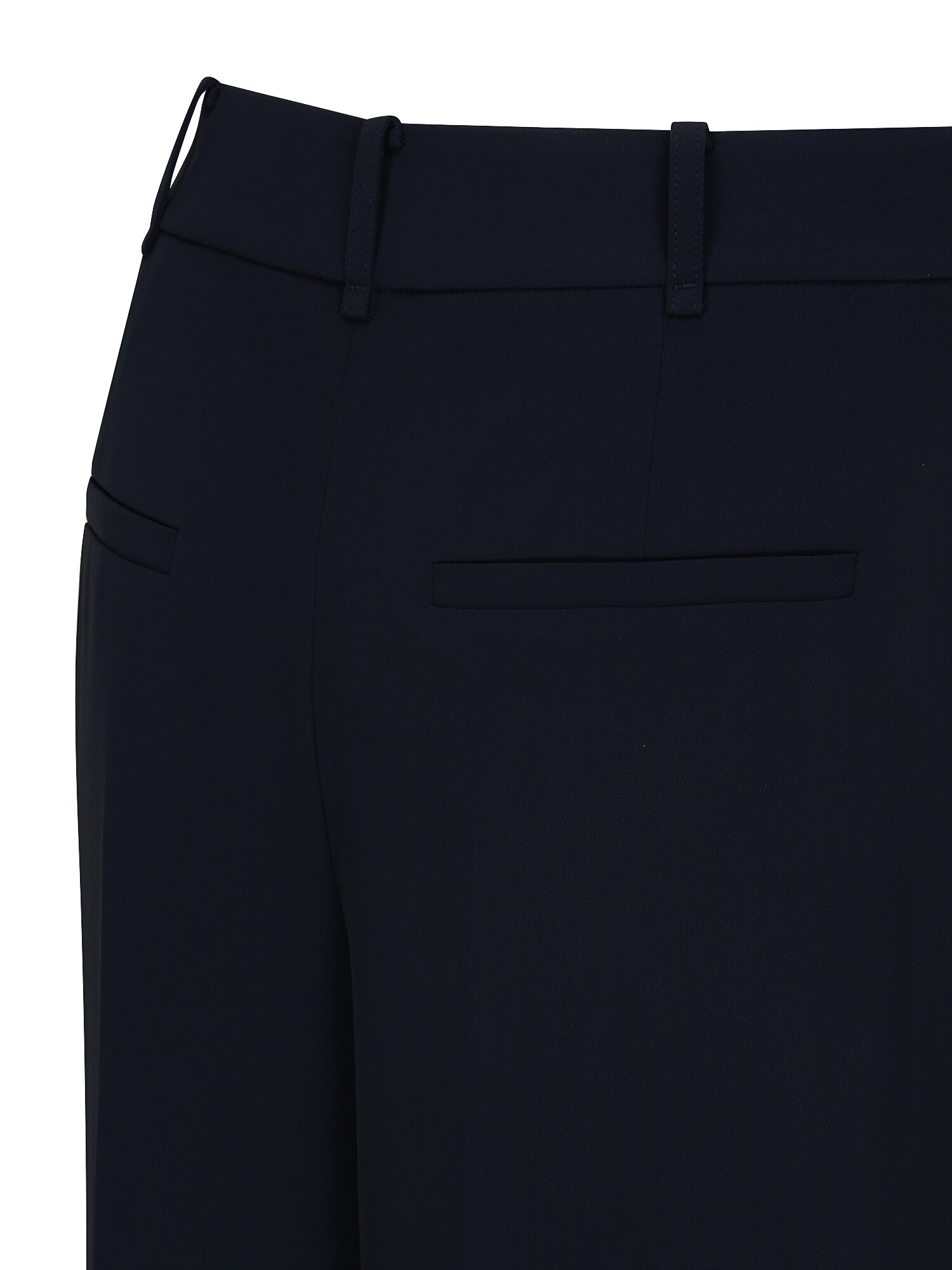 투턱 와이드 퀼로트 팬츠 (DARK NAVY)