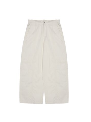 LIGHT BARREL PANTS [IVORY]