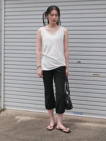Summer Easy Banding Pants_BLACK