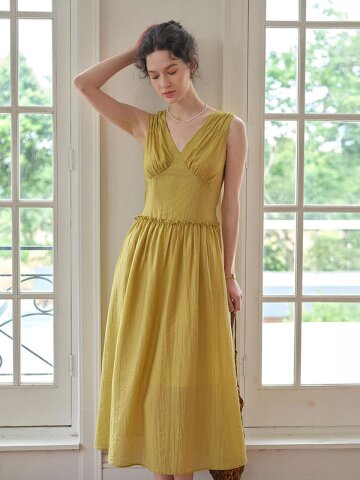 SR_Sleeveless a-line dress