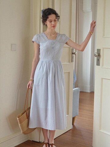 SR_Registration french a-line dress