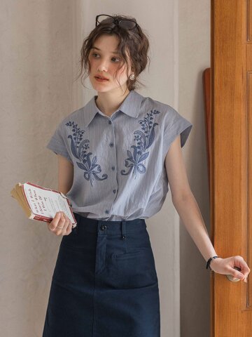 DA_Bluebell commuter blouse_2color