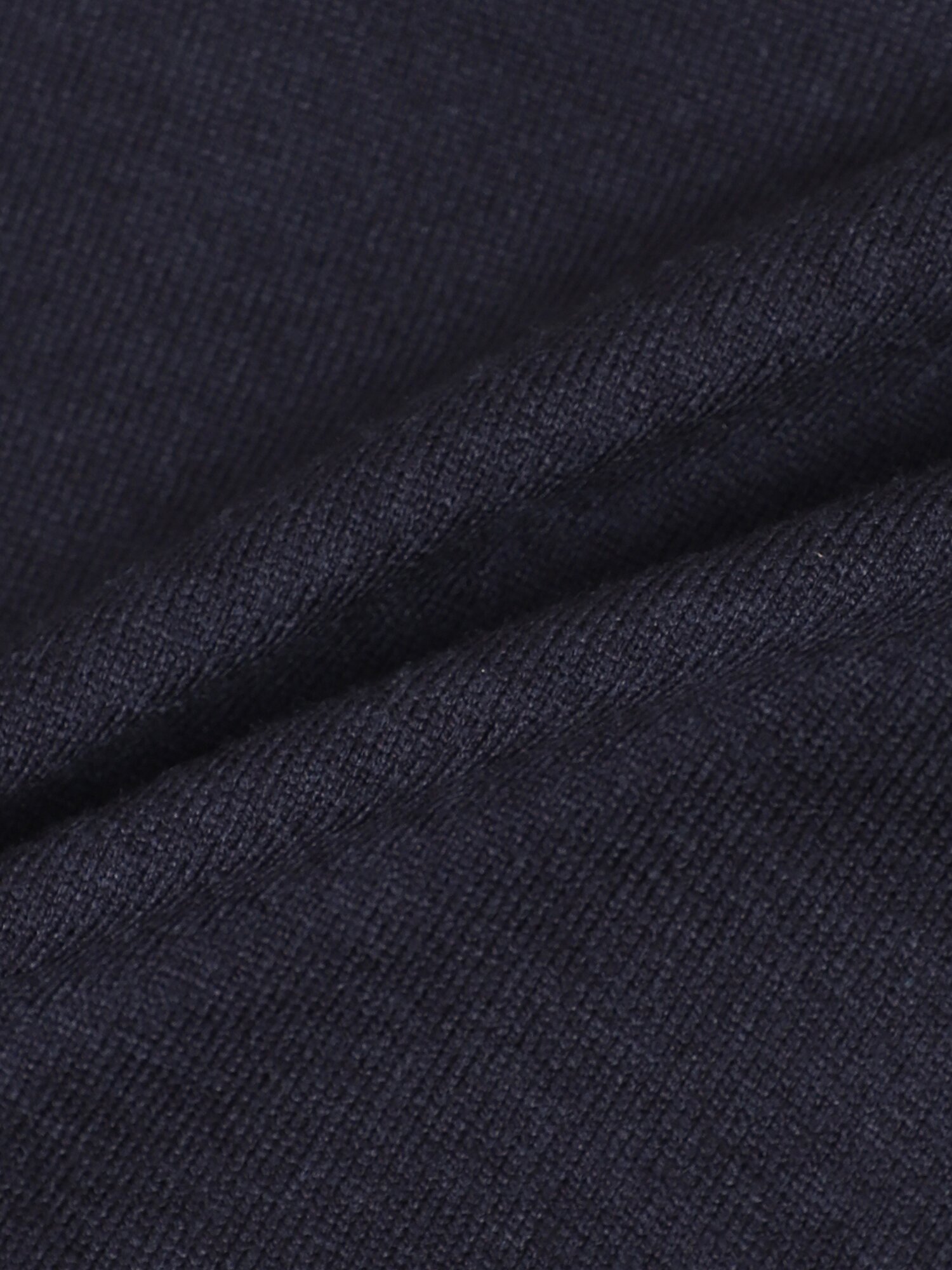 데님 칼라 스트라이프 니트 가디건 (NAVY)