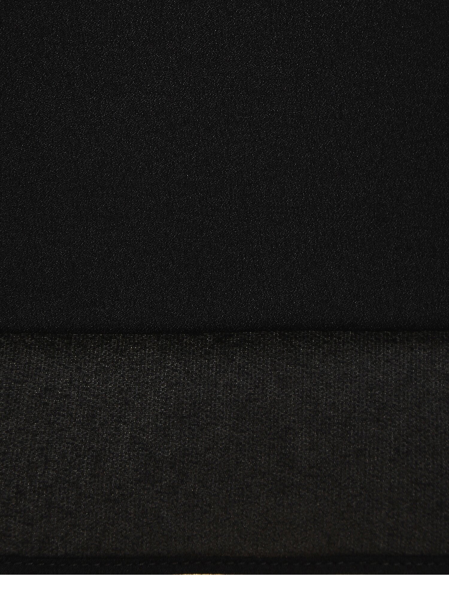 히든 버튼 타이넥 블라우스 (BLACK)