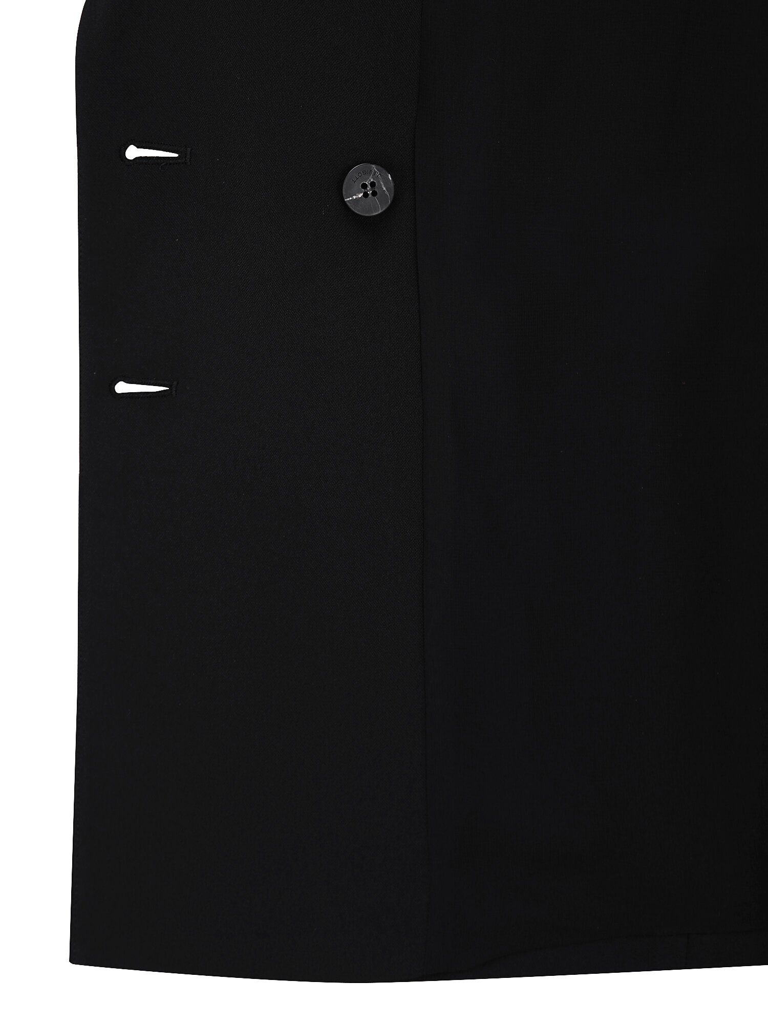 미니멀 하프 슬리브 투버튼 재킷 (BLACK)