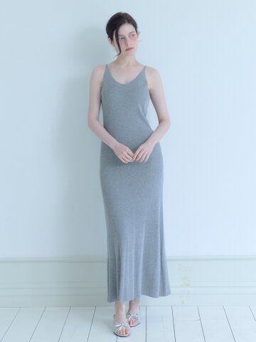[메종르하르] 스텝 나시 니트 롱원피스 3color
