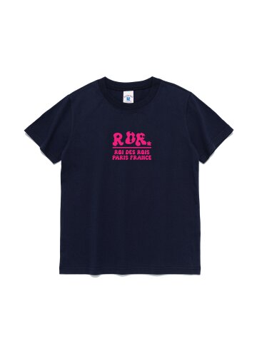 ROR 헤리티지 그래픽 우먼 반팔티 (네이비)