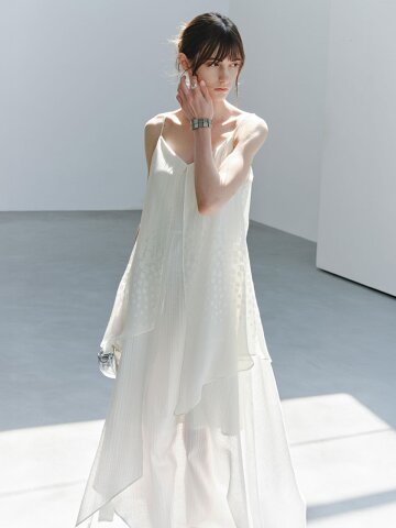 TG_Asymmetrical camisole dress