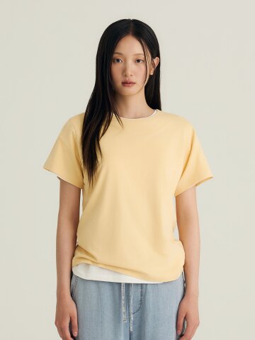 Essential Modal T-Shirt_Yellow
