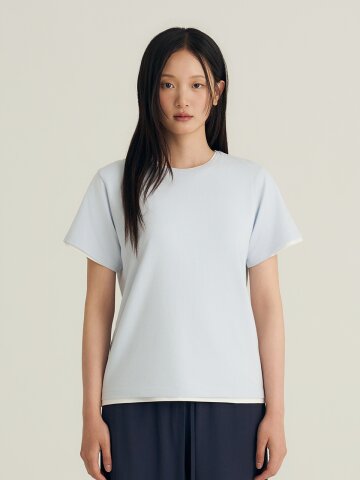 Essential Modal T-Shirt_Sky Blue