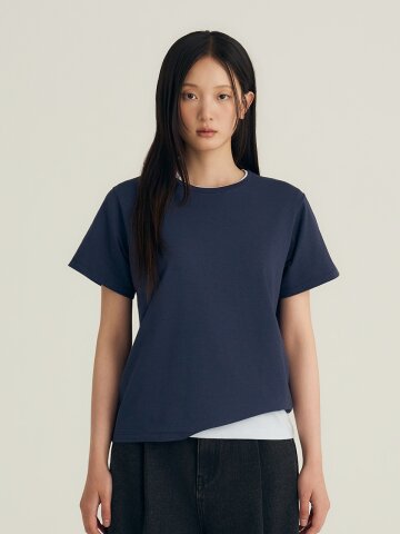 Essential Modal T-Shirt_Navy