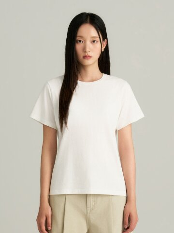 Essential Modal T-Shirt_Ivory