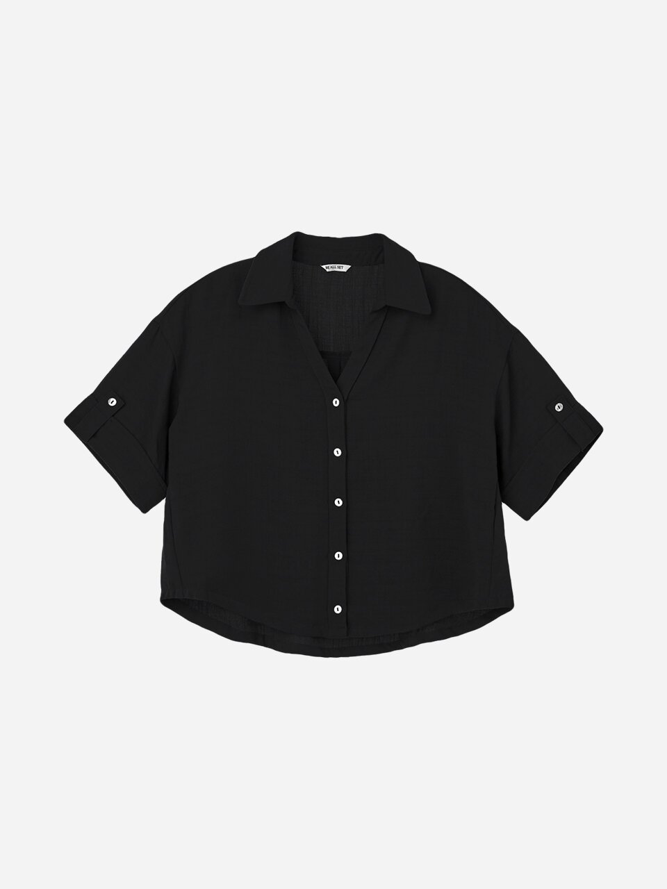 Crop Shirt_Black
