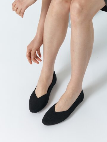 [AEROCODE] 에어로코드 R01 베이직 플랫_블랙(1cm)