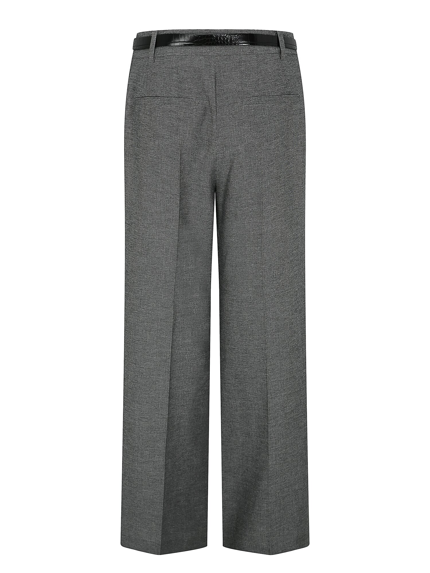 벨티드 라이트 일자핏 팬츠 (GREY)